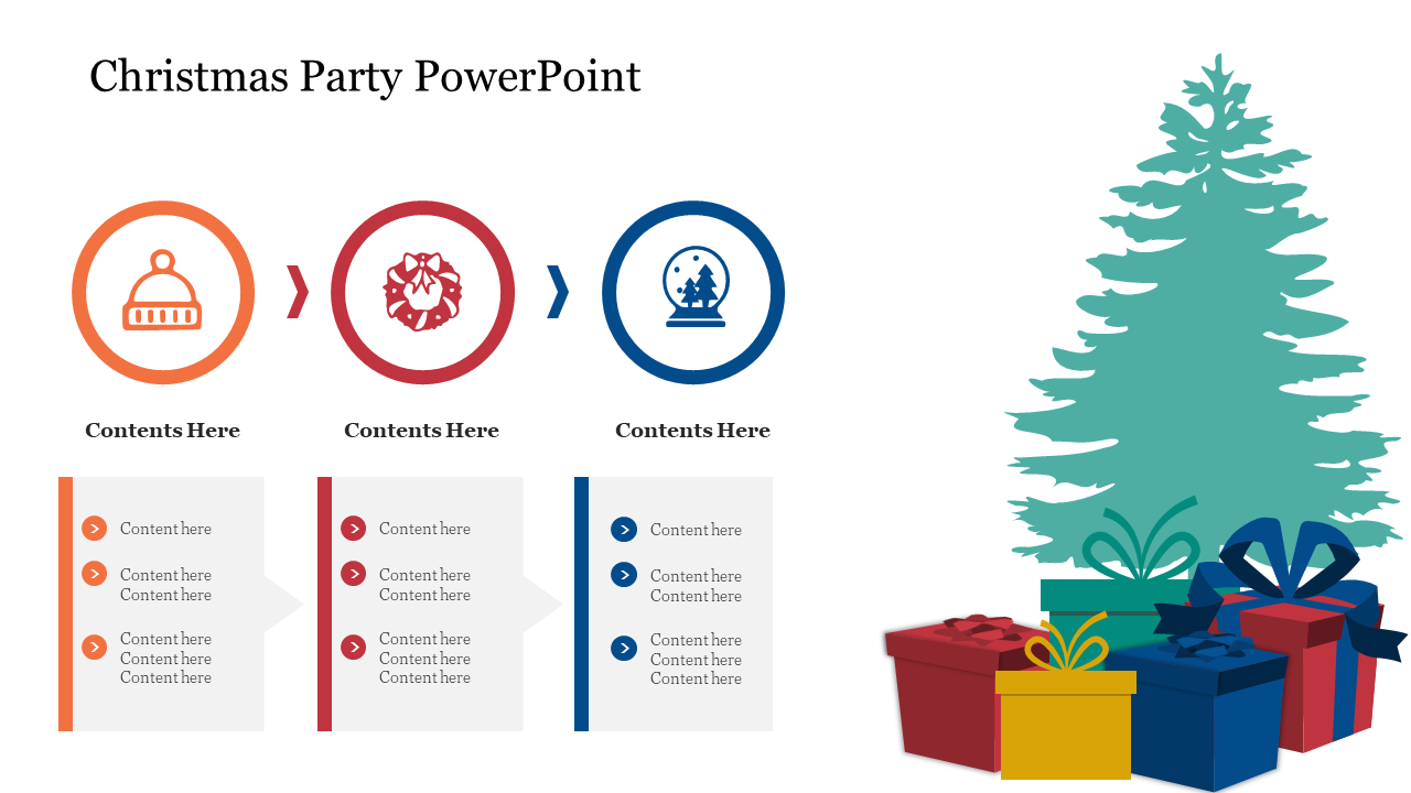 Best Christmas Party PowerPoint Presentation Template